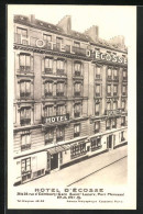 CPA Paris, Hotel D`Ecosse, 28 & 28 Rue D`Edimbourg  - Cafés, Hôtels, Restaurants