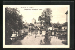 AK Bruck /Leitha, Leitha-Idylle Mit Schloss Prugg  - Sonstige & Ohne Zuordnung