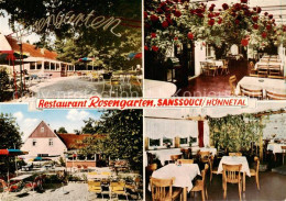 73863275 Sanssouci Restaurant Rosengarten Im Hoennetal Gartenterrasse Sanssouci - Autres & Non Classés