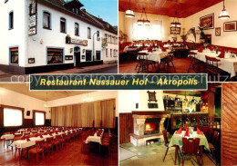 73829852 Arzbach Westerwald Restaurant Nassauer Hof Akropolis Gastraeume Speises - Sonstige & Ohne Zuordnung