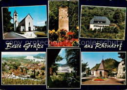 73829757 Rhoendorf Kirche Grabstaette Dr Adenauer Adenauers Haus Panorama Muette - Bad Honnef