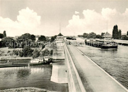 73829736 Minden  Westfalen Weser Ueberfuehrung Des Mittellandkanals Ueber Die We - Minden