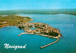 73829657 Novigrad Croatia Fliegeraufnahme  - Croatia