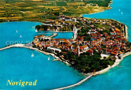 73829656 Novigrad Croatia Fliegeraufnahme  - Croatie