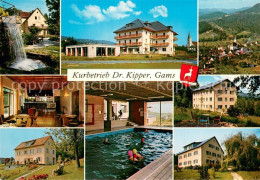 73755592 Gams Bad Kurhotel Dr Kipper Kurpark Kurhotel Cafe Hertahof Hallenbad Gu - Altri & Non Classificati