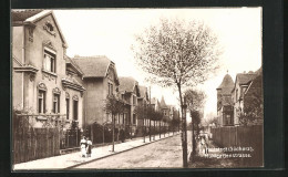 AK Hettstedt /Südharz, Mühlgartenstrasse Mit Anwohnern  - Hettstedt