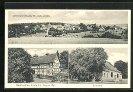 AK Marienhagen, Gasthaus Zur Linde, Turnhalle  - Other & Unclassified
