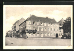 AK Karlsruhe, Hotel-Restaurant-Braunes Eck, Waldstrasse 2  - Karlsruhe