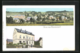AK Borstendorf, Otto`s Geschäftshaus, Panorama  - Other & Unclassified