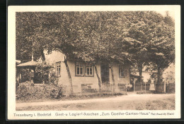 AK Treseburg /Bodetal, Gasthaus U. Pension Zum Goethe-Garten-Haus  - Other & Unclassified