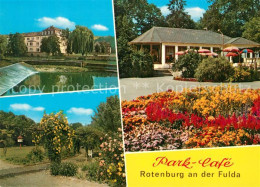 73324294 Rotenburg Fulda Park Cafe Luftkurort Wehr Rotenburg Fulda - Autres & Non Classés
