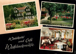 73324234 Hohegeiss Harz Waldhotel Cafe Wolfsbachmuehle Garten Hohegeiss Harz - Other & Unclassified