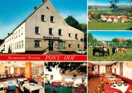 73323674 Zintlhammer Hotel Pension Ponyhof Restaurant Weiden Landschaftspanorama - Autres & Non Classés