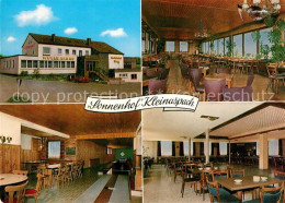 73323647 Kleinaspach Gasthof Cafe Sonnenhof Kegelbahn Saal Kleinaspach - Otros & Sin Clasificación