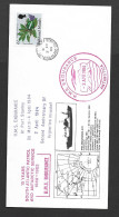 Falkland Islands 1984 F.I. War 2nd Anniversary / HMS Endurance Special Cover , Multi Cacheted , 6p Insect Franking - Falklandinseln