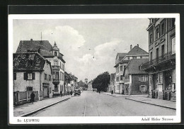 AK St. Ludwig, Strasse  - Autres & Non Classés