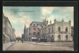 AK Eschweiler, Marienstrasse Mit Gasthaus Schützenhalle  - Eschweiler