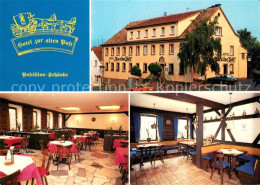 73323586 Sendelbach Lohr A.Main Hotel Restaurant Zur Alten Post Postillion Schae - Autres & Non Classés