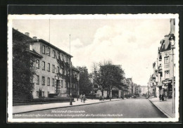 AK Eberswalde, Neue Kreuzstrasse Mit Dem Holzforschungsinstitut Der Forstlichen Schule  - Forst