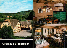 73323366 Biederbach Schwarzwald Gasthof Pension Hirschen Restaurant Kamin Bieder - Otros & Sin Clasificación