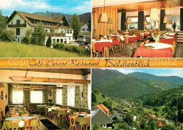 73323349 Aitern Cafe Pension Restaurant Belchenblick Landschaftspanorama Schwarz - Otros & Sin Clasificación