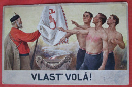 VLAST VOLÁ  Czech Republic - Sokol Rally In Prague 1920s    Ref 6404 - Tschechische Republik