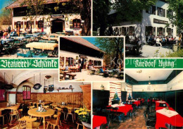73323330 Aying Brauerei Schaenke Gartenrestaurant Aying - Autres & Non Classés