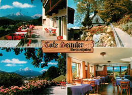 73323270 Untersalzberg Pension Cafe Seimler Terrasse Alpenblick Kapelle Untersal - Berchtesgaden