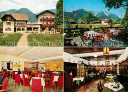 73323268 Walchsee Tirol Gasthof Pension Cafe Kramerwirt Terrasse Alpenblick Walc - Other & Unclassified