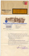 Germany 1939 Cover & Letter; Zeitz - Phönix, Kinderwagen- Und Holzwarenfabrik To Schiplage; 12pf. Hindenburg - Lettres & Documents