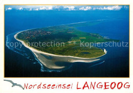 73323032 Langeoog Nordseebad Nordseeinsel Fliegeraufnahme Langeoog Nordseebad - Langeoog