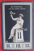 Besonderes Datum, 11.12.13, 11. Dezember 1913, Kalenderblatt, Frau   Ref 6404 - Sonstige & Ohne Zuordnung