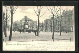 AK Gelsenkirchen, Kaiserplatz Mit Passanten  - Gelsenkirchen