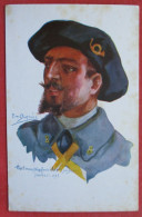 Artist Signed Emile Depuis, Military Outfits Infanterie Army    Ref 6404 - Other & Unclassified
