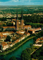 73322896 Luebeck Fliegeraufnahme Mit Kirche Luebeck - Lübeck