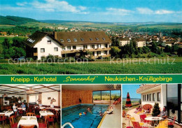 73322476 Neukirchen Knuellgebirge Kneipp-Kurhotel Sonnenhof Schwimmbad Neukirche - Other & Unclassified