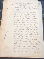Soth Vietnam Letter-sent Mr Ngo Dinh Nhu -year-24 /8/1953 No-392- 1pcs Paper Very Rare - Historische Documenten
