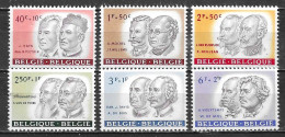 1176/81**  Personnalités Belges - Série Complète - MNH** - Vendu à 10% Du COB!!!! - Nuevos