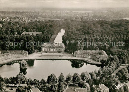 73322073 Benrath Fliegeraufnahme Schloss Benrath - Duesseldorf