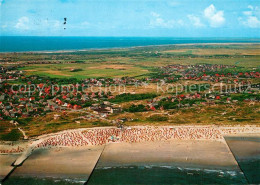 73322035 Borkum Nordseebad Fliegeraufnahme Borkum Nordseebad - Borkum