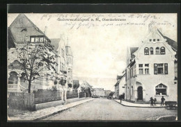 AK Schwenningen A. N., Oberdorfstrasse Im Stadtkern  - Autres & Non Classés