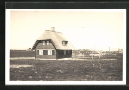 AK Westerland /Sylt, Ortspartie Mit Holzhaus  - Sylt