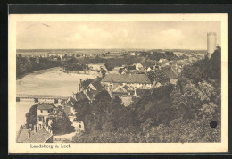 AK Landsberg A. Lech, Teilansicht Mit Brücke  - Landsberg