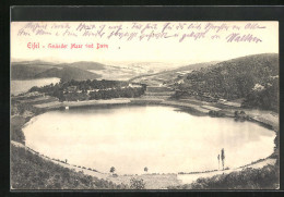 AK Daun / Eifel, Gmünder Maar, Totalansicht  - Daun