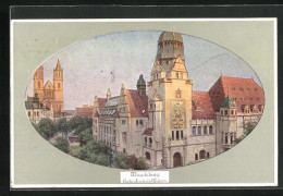 AK Magdeburg, Blick Auf Das Kaiser-Friedrich-Museum  - Maagdenburg