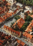 73321818 Celle Niedersachsen Fliegeraufnahme Rathaus Stadtkirche Celle Niedersac - Celle