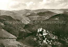 73321702 Lauenstein Oberfranken Fliegeraufnahme Mit Burg Lauenstein Lauenstein O - Autres & Non Classés