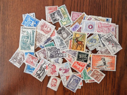 Czechoslovakia Stamp Lot - Used - Various Themes - Colecciones & Series