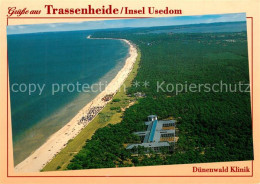 73321688 Trassenheide Usedom Fliegeraufnahme Mit Duenenwald Klinik Trassenheide  - Andere & Zonder Classificatie