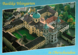 73321687 Weingarten Wuerttemberg Basilika Fliegeraufnahme Weingarten Wuerttember - Other & Unclassified